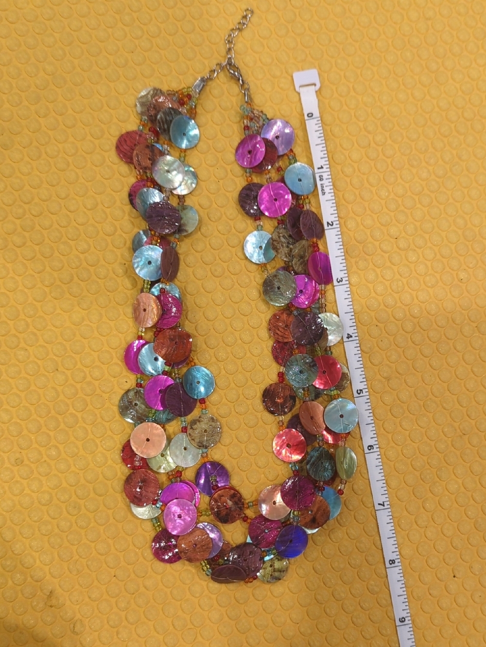 Shell Bead Necklace - Picture 7 of 7